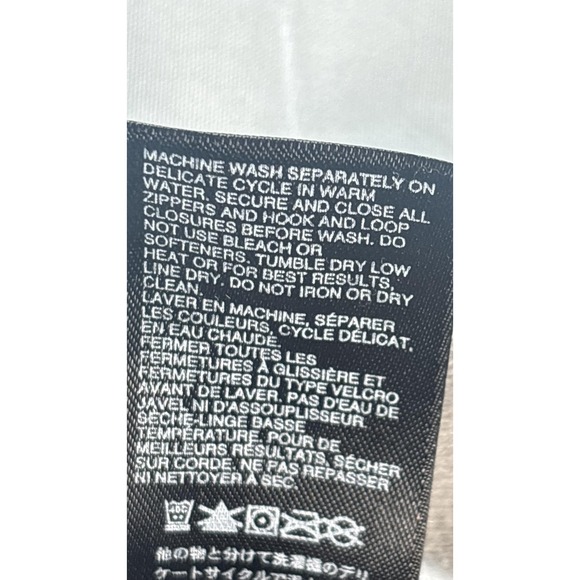 The North Face Jacket Womens Large White Gray Apex Softshell Full Zip TNF AHRU - Picture 8 of 16